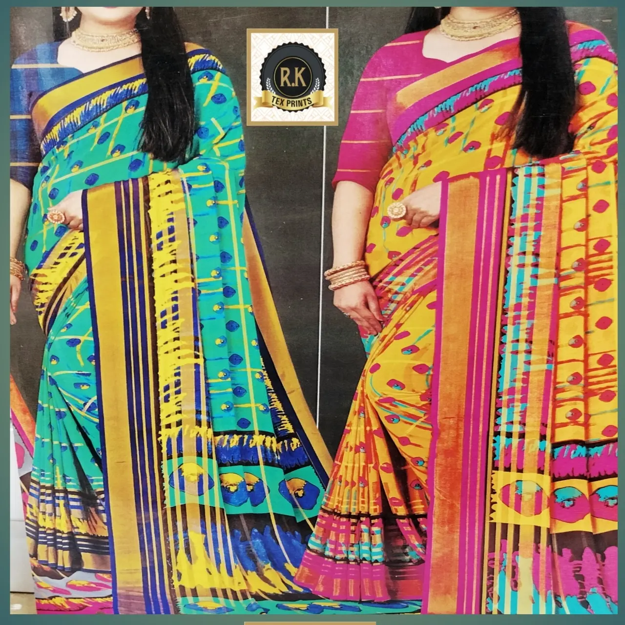 Fancy saree in Bandini zari cloth  uploaded by business on 5/12/2022