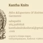 Business logo of Kantha knits