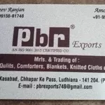 Business logo of PBR EXPORTS