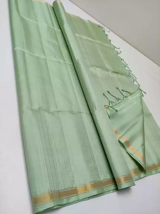 Post image 🌹Pure handloom Double warp soft silk saree

🌹  Fancy Collection

🌹 *price 6600+sp* 
* 
🌹With silk mark certificate

🌹Now available international delivery
🌸🌸🌸🌸🌸🌸🌸
srivai saree