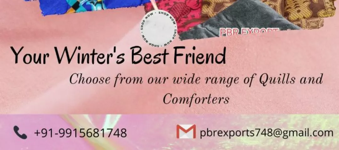 Visiting card store images of PBR EXPORTS