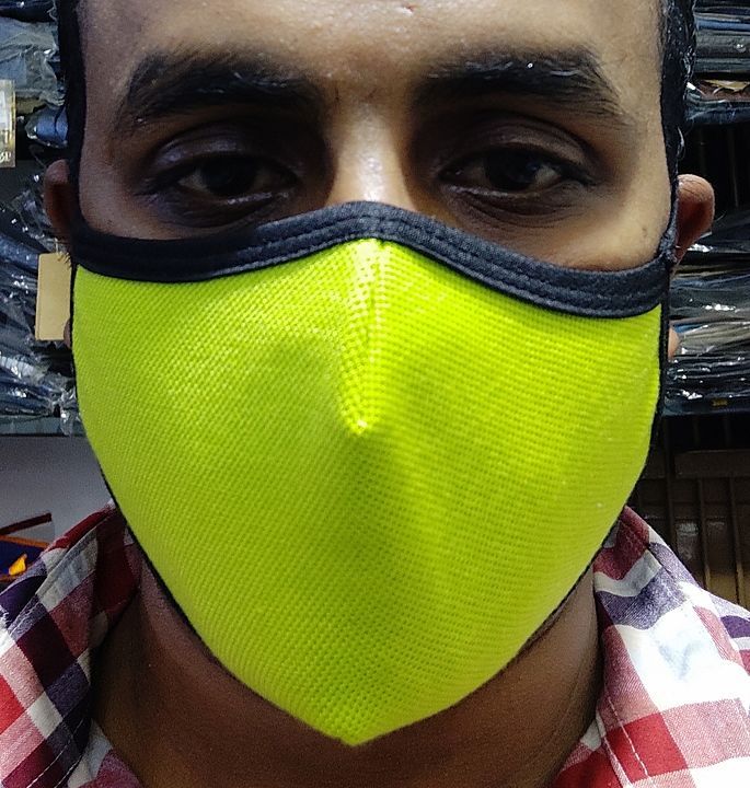 baniyan two layers mask with soft saleenaa ear loop uploaded by HEAVEN TEX on 6/17/2020