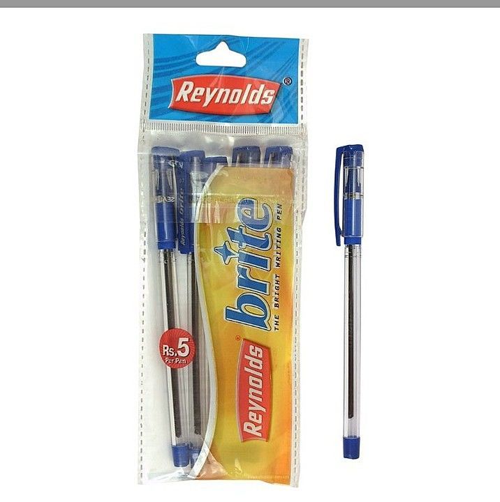 Brite blue pen  uploaded by Bhavani book and statinoray on 10/26/2020