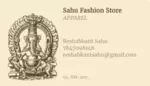 Business logo of Sahu fashion store