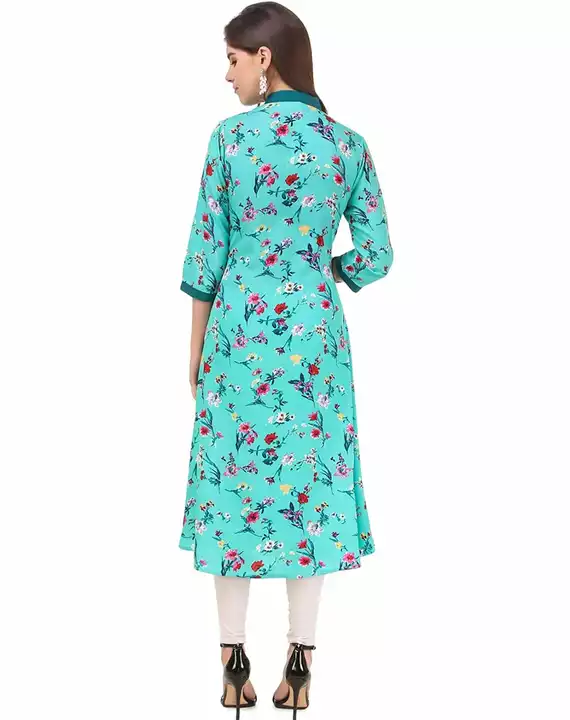 Flora print lining dress uploaded by Libaas Fashion on 5/13/2022