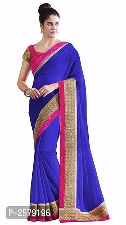 All Time Faves!! Solid Georgette Sarees uploaded by business on 10/26/2020