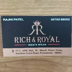 Business logo of RICH & ROYAL