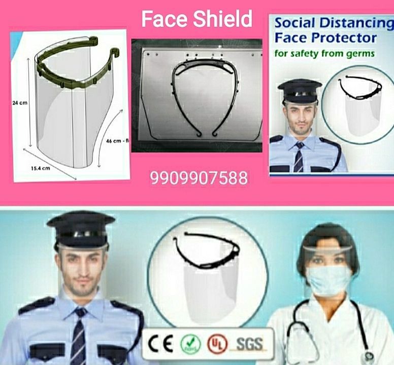 Face Shield
● Ready Stock 20 lac pcs 
● Good Quality   
● Auto Mold  
● ABS Material
● Spring Action uploaded by Hi TMC on 6/17/2020