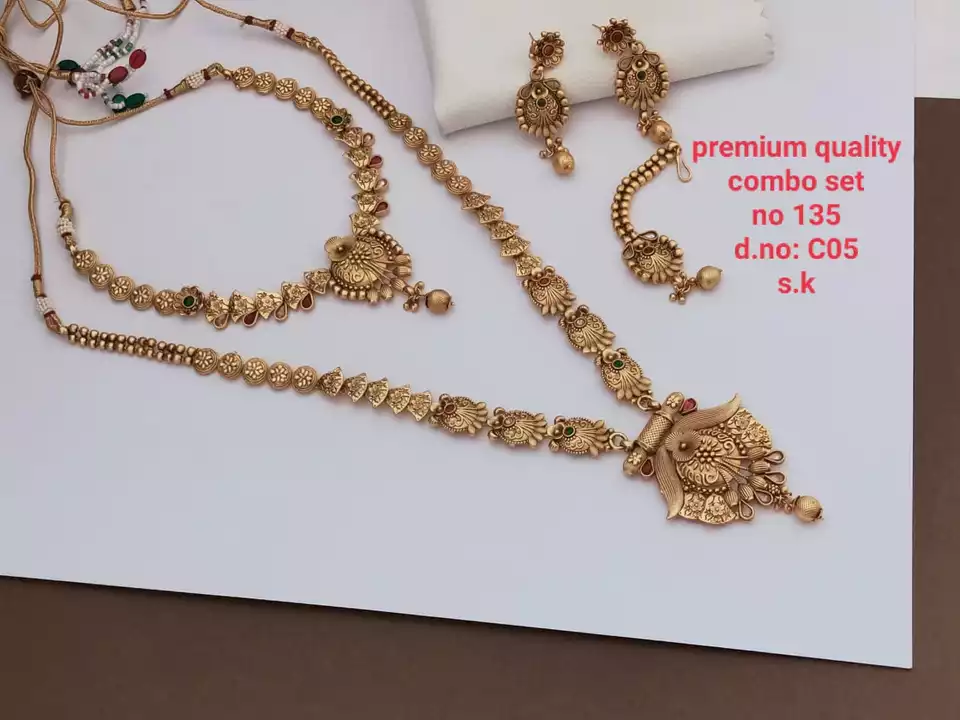 rajwadi combo set uploaded by s.k jewellery on 5/13/2022