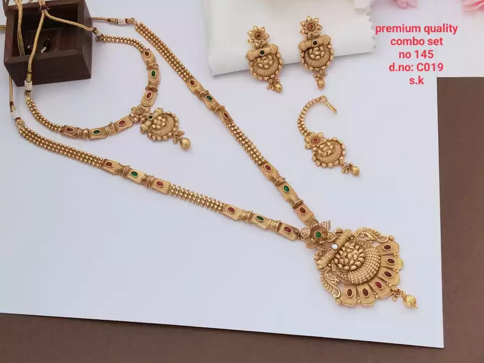 rajwadi combo set uploaded by s.k jewellery on 5/13/2022