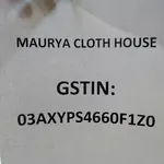 Business logo of MAURYA CLOTH HOUSE