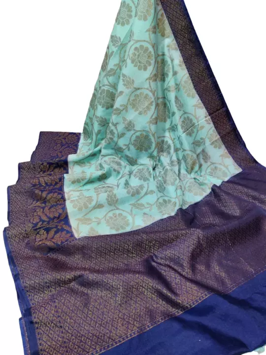 Post image https://www.mkscreations.in/product/machine-made-dupion-saree-ethnic-silk-banarasi-women-sari-traditional-wedding-34/

                       Description

• Size – The saree measures approximately 5.4 meters (220 inches) in length, 1.10 meters (44 inches) in width.

• Blouse – The saree comes with an unstitched blouse piece measuring 70-80 cm.

• Fabric – Semi Dupion Banarasi Silk Saree

• Technique – This Splendid Masterpiece is made of the finest Zari Work technique of Banaras.

• Weight – 550 gm.

• Wash Care – Dry Clean

Gorgeous semi Dupion silk saree. It has a beautiful Copper zari border and pallu. Saree is embellished with beautiful Copper zari. A must-have classic saree for your wardrobe collection.