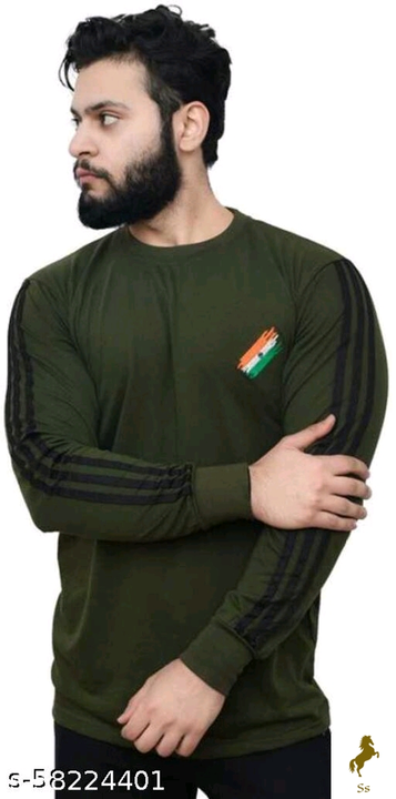 Post image Mimicry Army Tshirt for mens
Name: Mimicry Army Tshirt for mens
Fabric: Cotton
Sleeve Length: Long Sleeves
Pattern: Colorblocked
Multipack: 1
Sizes:
S, M (Chest Size: 38 in) 
L (Chest Size: 40 in) 
XL (Chest Size: 42 in) 
XXL
Country of Origin: India
