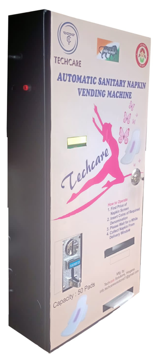 Automatic Sanitary napkin vending machine  uploaded by Techcare solutions on 5/14/2022