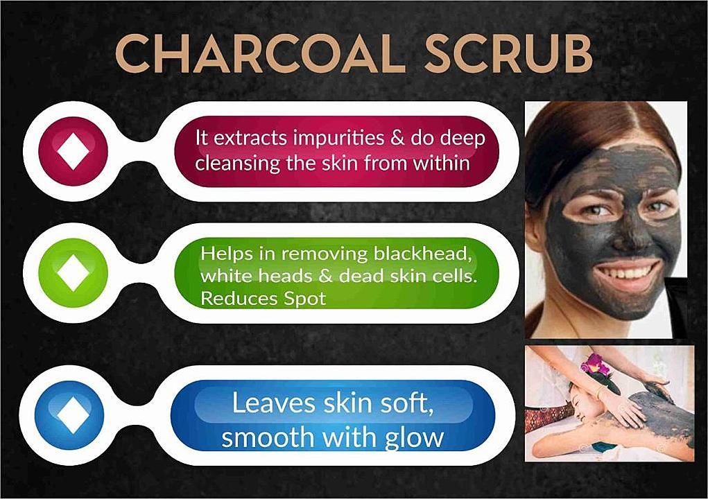 Charcoal scrub uploaded by business on 10/26/2020