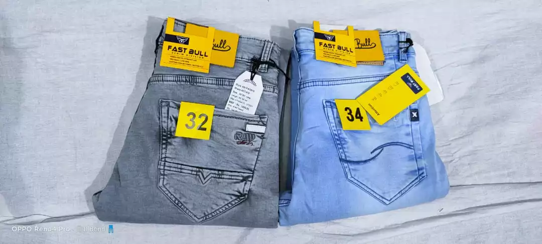 Post image Cotton by cotton power lycra fabric
Comfort &amp; stylish men's denim jean
Contact 9873361028 only wholesale