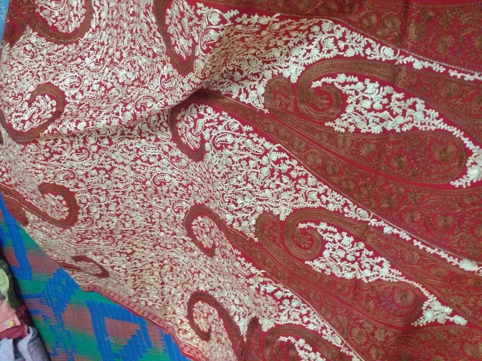 Woolen embroidery shawl  uploaded by Kashmir art on 5/14/2022