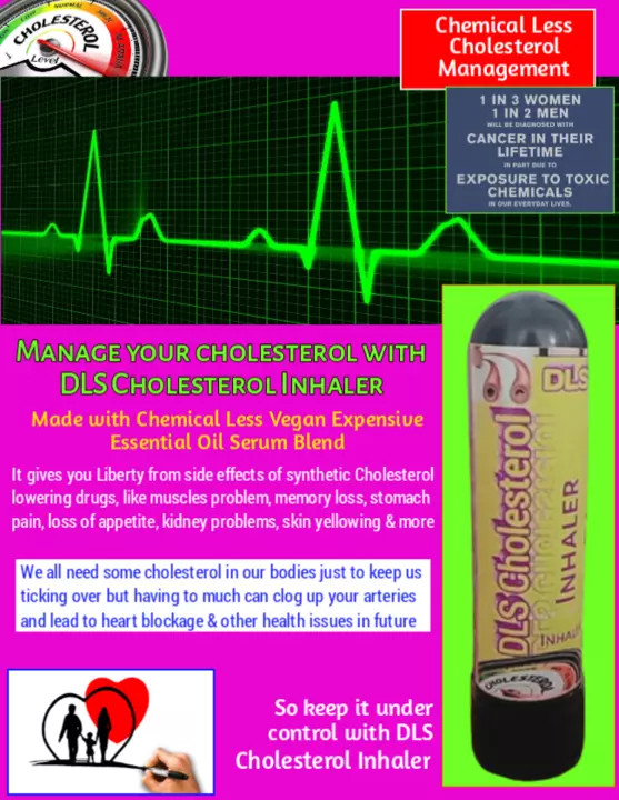 DLS Cholesterol Inhaler uploaded by business on 5/14/2022