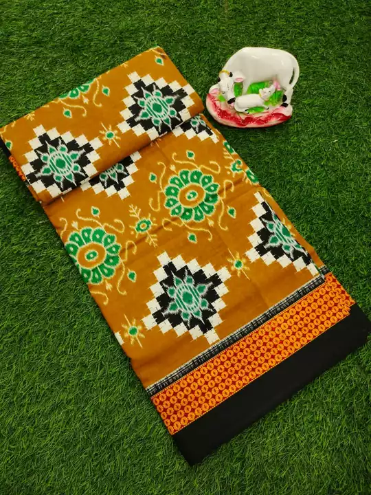 Post image Cotton sareePlease contact me no my whatsapp number9337088229