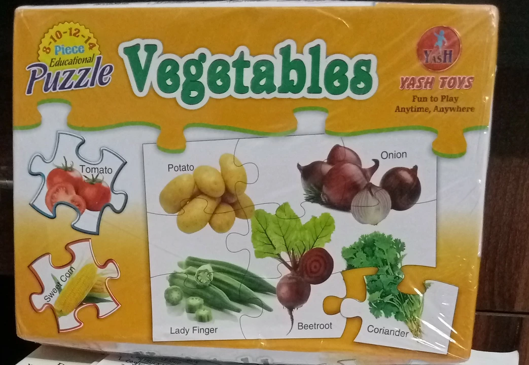Vegetables puzzle uploaded by K.V.Marketing on 5/14/2022