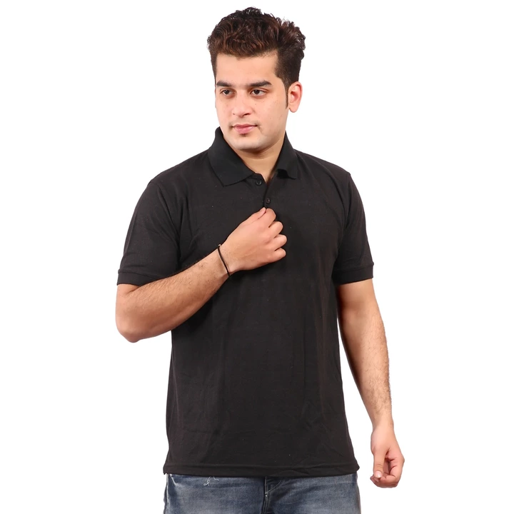 Black polo tshirt  uploaded by business on 5/14/2022