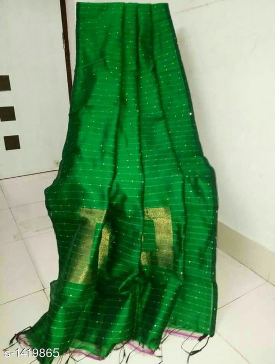 Box sequence saree with blouse piece  uploaded by Manorama Sharee House on 5/14/2022