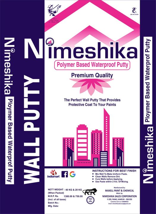 NIMESHIKA WALL PUTTY uploaded by NIMESHIKA SALES CORPORATION on 5/14/2022