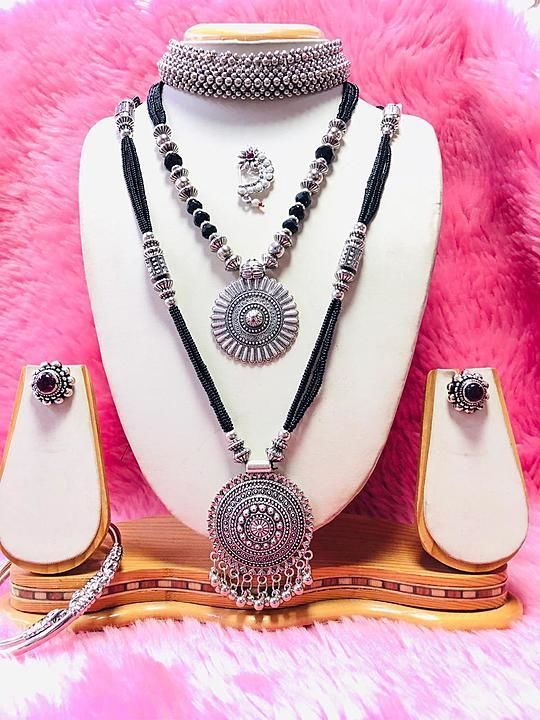 Post image PRODUCT DESCRIPTION 
OXIDE 
BEST ALWAYZ MY HOUSE JEWELLERY PROJECT
WHOLESALE RATE
OTHER JEWELRY ALSO AVAILABLE