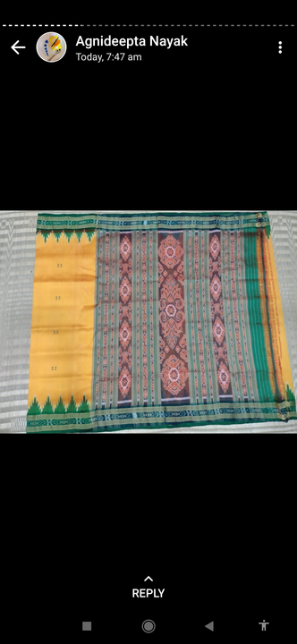 Silk khandwa saree small buti Mulberry silk uploaded by Pandit collection on 5/14/2022