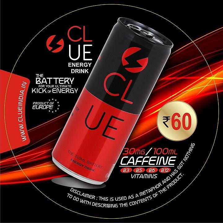 CLUE Energy Drink  uploaded by HAMMAD INTERNATIONAL  on 10/26/2020