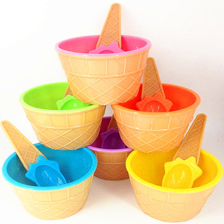 Ice Cream Bowls With Spoon (4 Pcs) – Random Colors

 uploaded by Wholestock on 10/26/2020