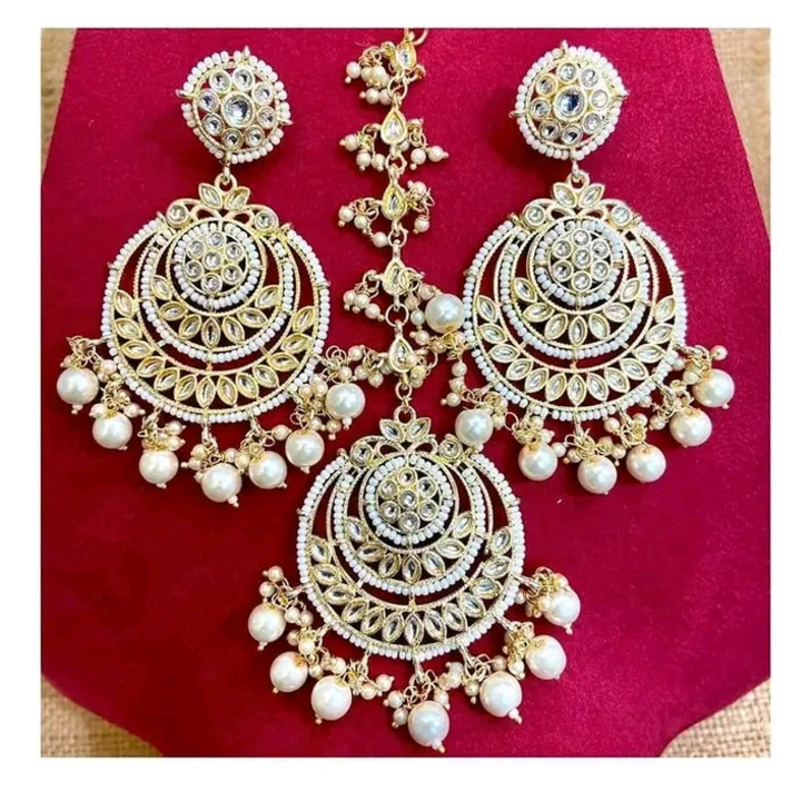 Kundan Earrings uploaded by New Bombay jewellery on 5/14/2022