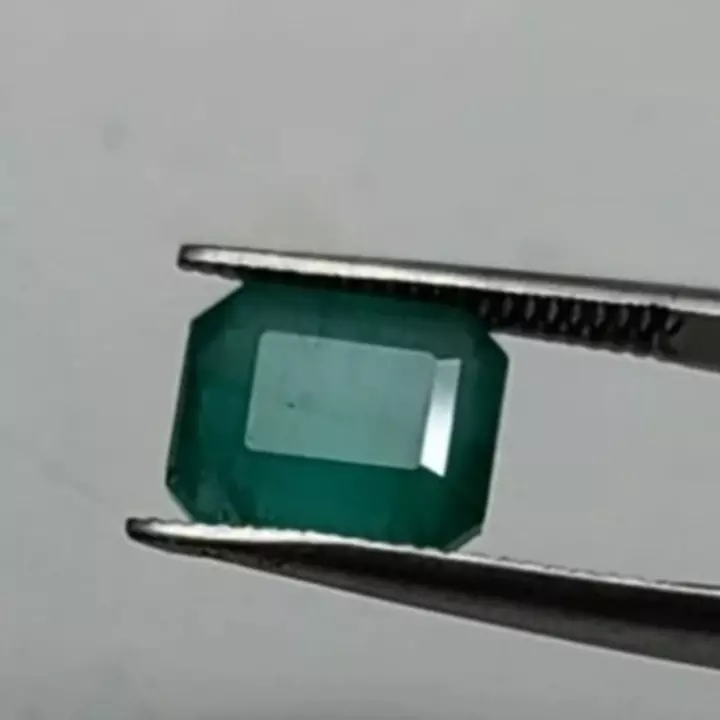 Natural emerald. Ring 💍 size. Good colour. Expert cutting polishing.  uploaded by Gemstone on 5/14/2022