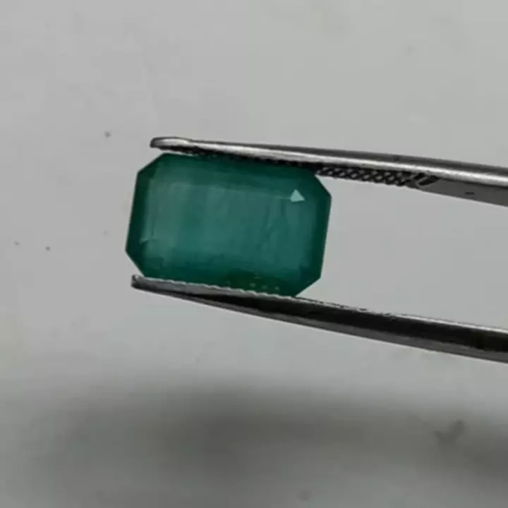 Natural emerald. Ring 💍 size. Good colour. Expert cutting polishing  uploaded by business on 5/14/2022