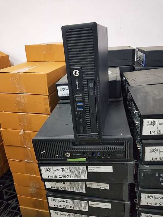 used Hp Desktop Computer c2d,4gb ram, 500gb hdd dvd, no monitor 1year warranty  on parts  uploaded by business on 10/26/2020
