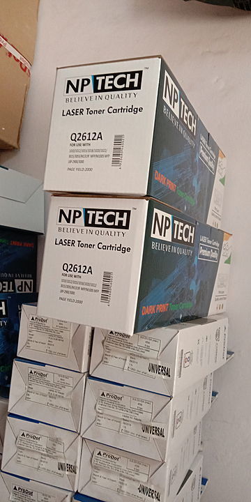 Nptech 12a  toner CARTRIDGE,  for hp 1020,m1005 printer  uploaded by business on 10/26/2020