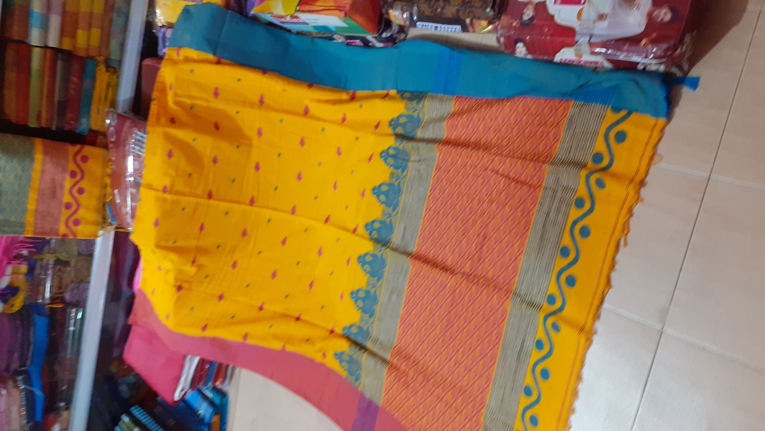Khadhi cotton saree uploaded by Manorama Sharee House on 5/15/2022