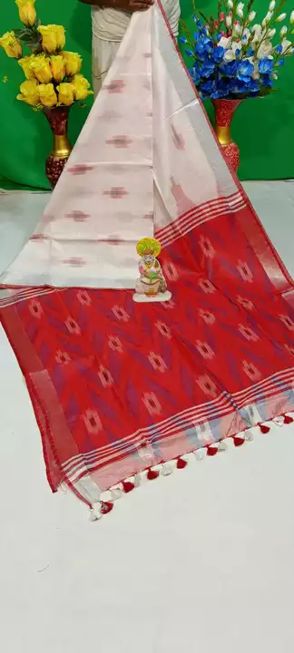 Ikkat saree uploaded by business on 5/15/2022
