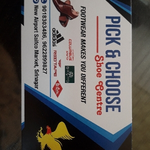 Business logo of PICK and CHOOSE shoe CENTER
