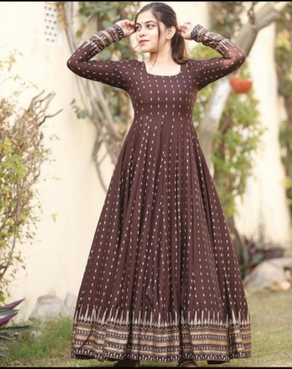 Post image Price 450 Rs. Women Kurta
Size: S, M, L, XL, X
Color :Bro
Color Code :Bro
fabric :Ray
Ideal For :Wom
Length Type :Ankle Leng
Neck Type :Round Ne
Cash on delivery available free delivery