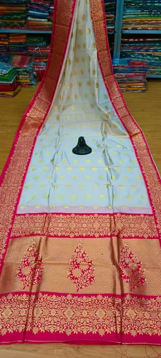 Pure katan silk saree uploaded by Durga saree & Kurti on 5/15/2022