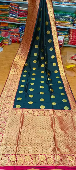 Pure katan silk saree uploaded by Durga saree & Kurti on 5/15/2022