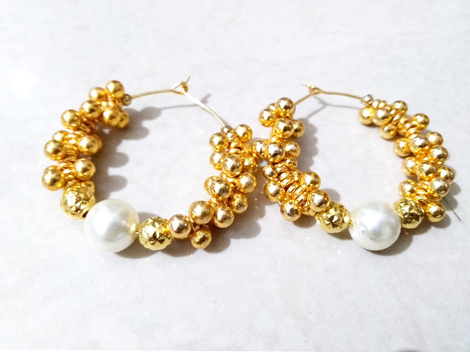 Fashion golden ghughri earring uploaded by business on 10/26/2020