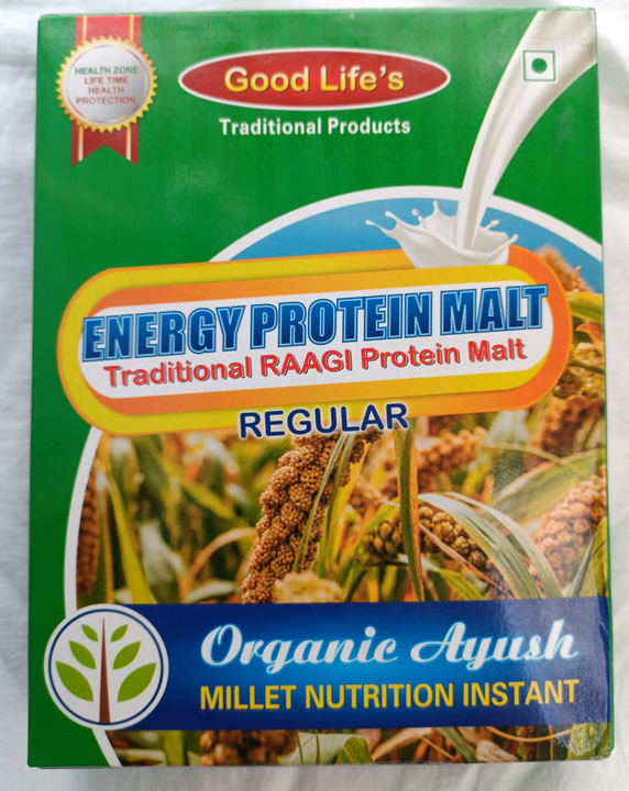 Energy Protein Raagi malts with millets uploaded by Good life's products on 5/15/2022
