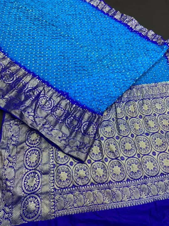 Khutchi bhandhni saree uploaded by business on 5/15/2022