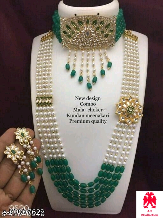 Catalog Name:*Diva Beautiful Jewellery Sets* uploaded by business on 5/15/2022
