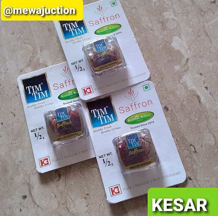 Saffron (Kesar) 90rs half gram uploaded by Mewa junction  on 10/26/2020