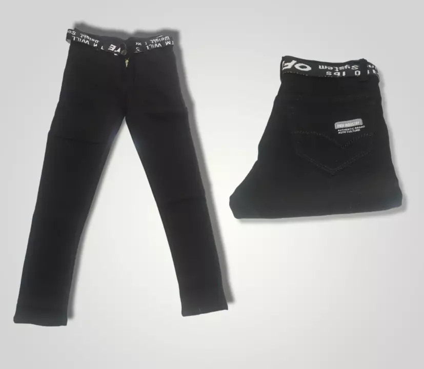 Denim black jeans 32x40 length uploaded by Ujalagarment on 5/15/2022