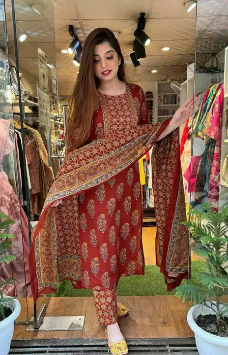 Kurti Pant With Duppta uploaded by business on 5/15/2022