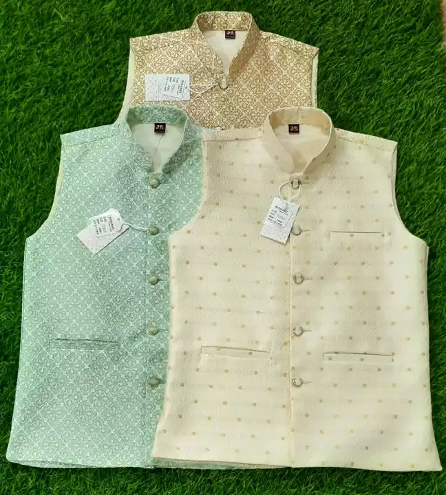 Product image of Nishant Ethnic Modi Jacket, price: Rs. 640, ID: nishant-ethnic-modi-jacket-c1a741a4